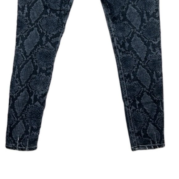 Rag & Bone Python Print Cate Mid-Rise Skinny Ankle Jeans Size 27 - Picture 6 of 10
